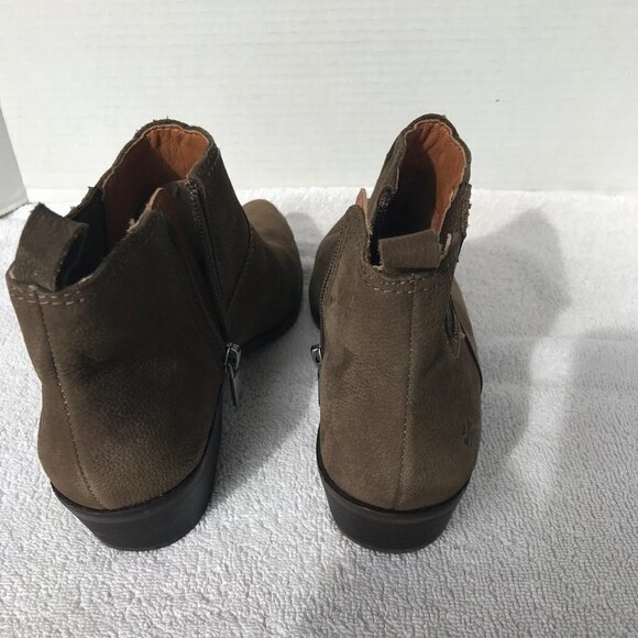 LUCKY BRAND HIKALLI WOMENS LEATHER BOOTIES SIZE 6 NEW - Picture 3 of 8